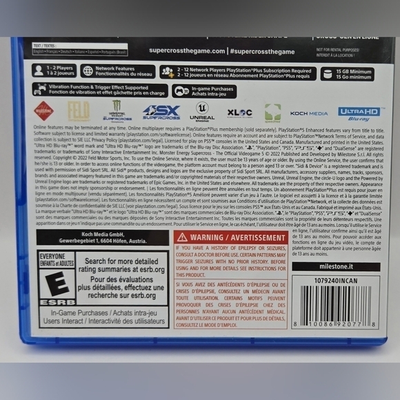 Sony PlayStation Monster Energy Supercross Championship for PS5 - Picture 4 of 9